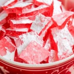 glass candy in bowl.