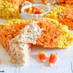 candy corn rice krispie treats.